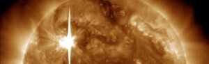 sun emits strongest solar flare in six years