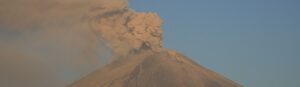 volcano in Mexico spews plumes of gas and ash