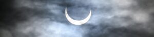 why do some clouds vanish during solar eclipses