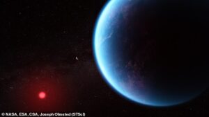 distant planet discovered that emits gas only produced by life