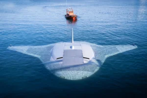 mysterious manta ray robotic sub undergoes first sea tests