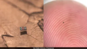 world’s smallest autonomous robot is smaller than a grain of sand