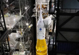 nasa repairs Artemis 2 moon rocket and aims for April launch