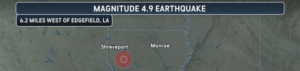 Louisiana hit by strongest earthquake in decades
