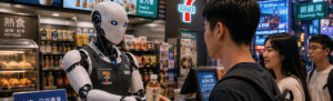 new store in Hong Kong is run by one robot employee