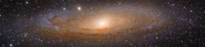 astronomers believe our galaxy flipped after a collision