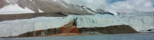 mystery of waterfall of blood in Antarctica is solved