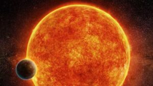 a helium leak in a distant exoplanets atmosphere may be a hint of life
